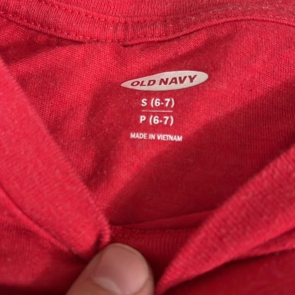 old navy red t shirts - Picture 2 of 2